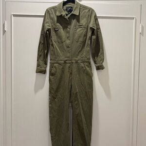 Wildfang Olive Green Jumpsuit Small